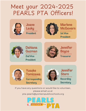 PEARLS PTA Officers 2024-2025